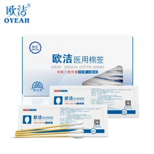 High Quality Service Personal Care Medical Absorbent Eco Cotton Swab