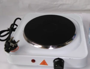 High quality small white  portable  temperature control  electric hot plate  1200W 110V 60HZ