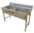 Import High Quality Stainless Steel Single Star Sink Table Bench from China