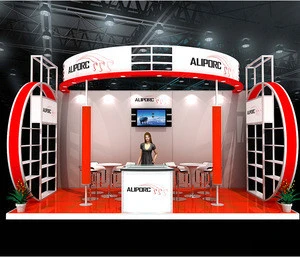 high quality used trade show booth for exhibition booth service, free design trade show booth