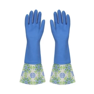 High Quality Washing Dishes Long Sleeve household Rubber Gloves For Dishwashing