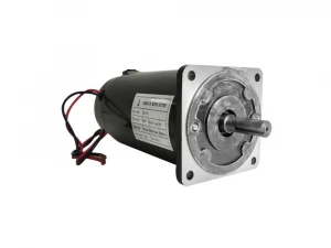 High Speed 90mm 12V 180V 300W 400W 500W Geared Brushed DC Motor for Printer,Electric door and other Test Equipments