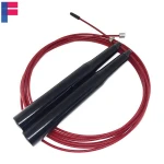 High speed steel wire Skipping Jump Rope , Cheap Aerobic Exercise Jump Rope