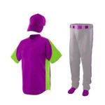 Highly professional quality durable quick dry low price baseball uniform