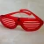 Import Holiday Shutter Shades Neon EL Wire LED Flashing Glasses Light Up Glasses Cold Light Luminous Club Concert Party Glasses from China