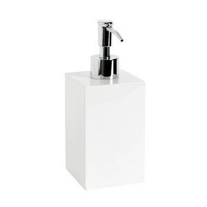 home decor bathroom products accessory Hotel white resin bath set