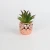 Import Home decoration creative gold plating indoor round ceramic 2 inch flower pots from China