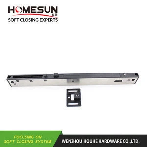 HOMESUN Soft Close Mechanism 2PC for Sliding Barn Wood Door