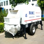 HONGDA Trailer-mounted Concrete Pump HBT60S1413-90 (S-valve)
