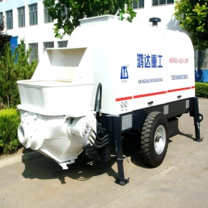 HONGDA Trailer-mounted Concrete Pump HBT60S1413-90 (S-valve)