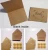 Import Hongmei FA010 18pcs per pack Rustic Craft Thanksgiving Day Blessing Kraft Paper Envelopes Thank You Greeting Cards from China