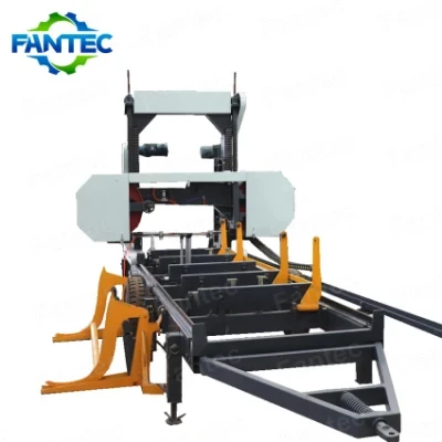 Horizontal Woodworking Machinery Log Band Sawmill Band Sawing Machine Portable Wood Sawmill