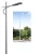 Import Hot Dipped Galvanized double arm used street light poles from China