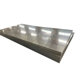 Hot Dipped Galvanized Steel Plate 12 14 16 18 20 22 24 26 28 Gauge Thickness GI Plain Metal Sheet Galvanized Steel Sheet