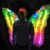 Import Hot Rechargeable LED Colorful Angel Feather Wings For Stage Performance Belly Dance Wear from China