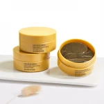 Hot Sale Anti Aging Anti Wrinkle Crystal Collagen 24k Gold Powder Eye Mask