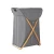 Import Hot Sale Bamboo X Frame Laundry Hamper with Cotton Canvas Liner from China