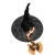 Import Hot sale Child Cosplay demon costume for kids Halloween Black Witch Cloak with hat from China