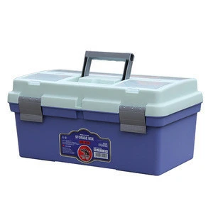 Hot sale plastic storage tool box with layers fast lead time