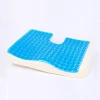 Hot sale relieve fatigue coccyx pain alleviate memory foam ice gel cooling seat cushion