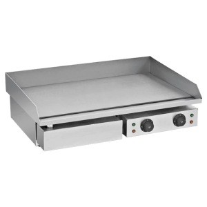 Hot sales commercial stainless steel table top flat Electric Griddle / Commercial Electric Griddle