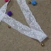 Hot Sell swiss voile lace laces fabrics for women  Cotton Crochet Lace trim