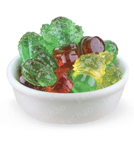 Hot selling cactus shaped candy soft candy fruit flavor gummies candy