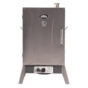 Hot selling gas bbq with smoker box with low price