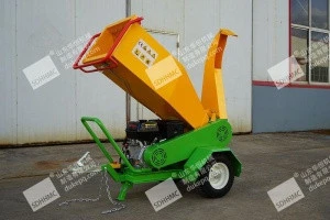Hot Selling Gasoline Commercial ATV Wood Chipper Shredder ,CE Srandards