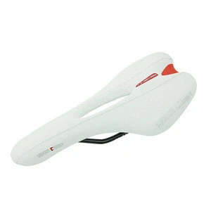 hot selling heated comfortable leather bicycle saddle
