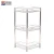 Import Hot selling metal bathroom rack stainless steel shower shelf 2 tier shower caddy from China