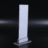 Hot selling T- shape customized table card advertising acrylic price display holder
