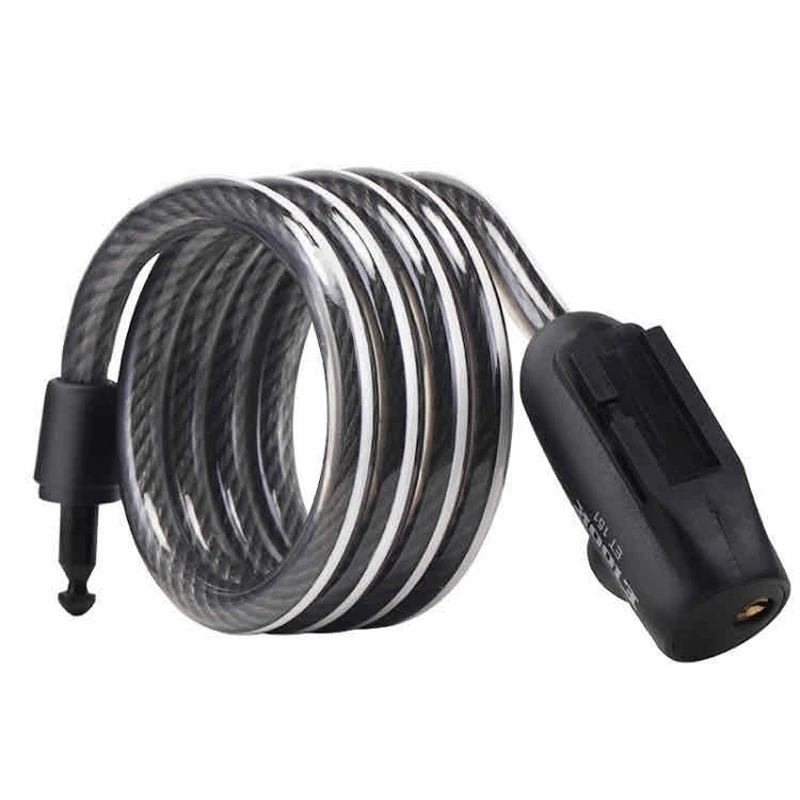 Hot Trendy High security Mountain Road Bicycle Lock Armored-Plated Wire Cable Bike Lock Steel