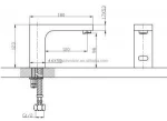 Hotel Bathroom Touchless Basin Faucet Automatic Sensor Sink Tap Faucet