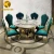 Import Hotel furniture marble dining table set modern dining table with restaurant chairs DT009 from China