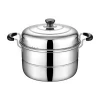Hotel/home cooking utensils set stainless steel food steamer for dumpling