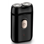 household mini Rotating two Blades automatic usb rechargeable electric shaver For beard