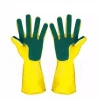 Household silicone latex gloves with sponge