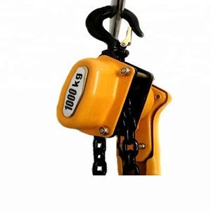 HSH-D Model 1T 2M Height Mini Lever Hoist Forged Hook Hand Chain Lever Block Hoist Manual Tools