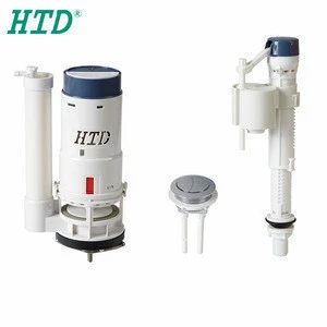 HTD China bathroom parts toilet dual flush valve