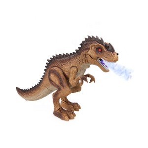 HUADA 2020 New Arrivals Kids Plastic Remote Control Dinosaur Robot Toys with Spray Function