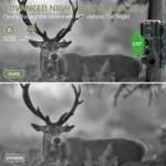HunterCam PR1000 digital camera trap trial camera de chasse wildlife hunting trail security day and  night vision camera