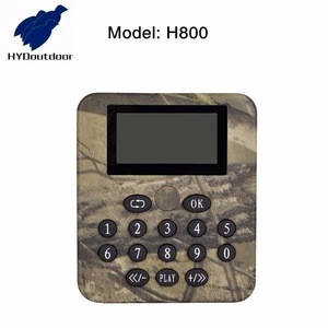 hunting bird caller mp3 player in hunting decoy H800