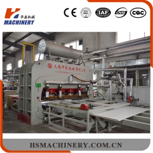 Hydraulic Wood based production line machinery for panels