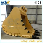 hyundai doosan deawoo rocked excavator bucket for excavator in construction machinery