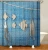 Import i@home patten thick canvas textile shower curtain bath curtain with sky designs from China