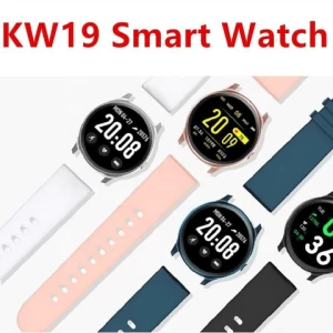 In Stock Luxury KW19 Digital Smart Watches Bracelet Health Monitor Message Reminder