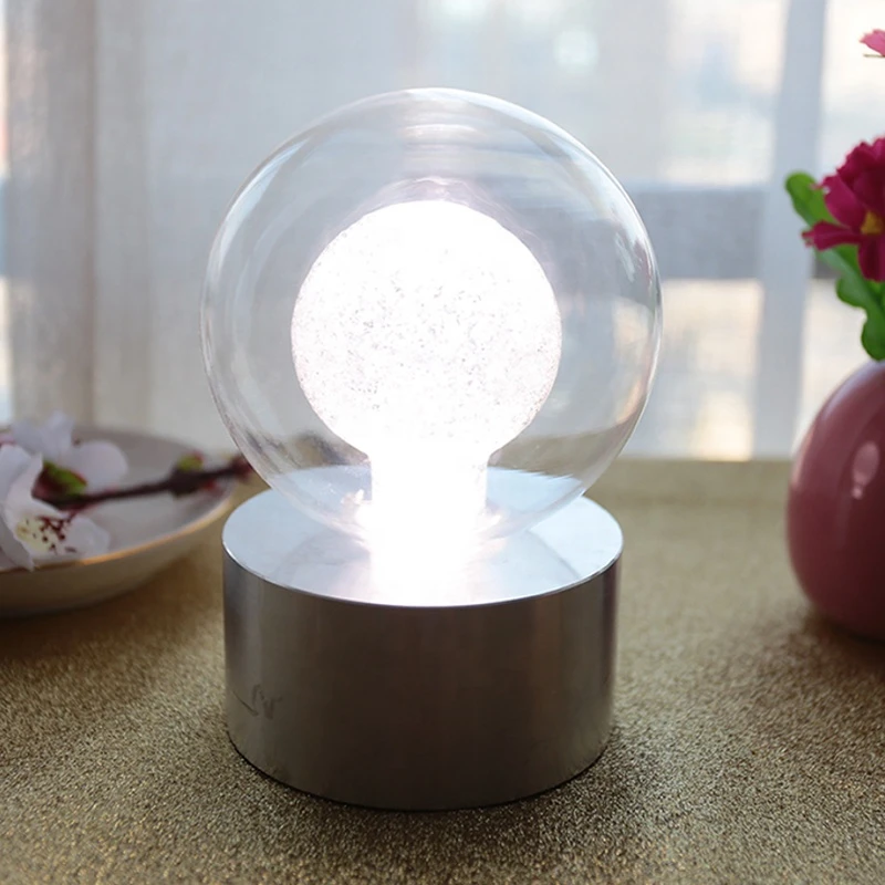 Indoor Bottle Bulb Shape lighting Custom Double Glass Cover DIY Table Lamp Glass Lighting Pendant