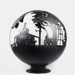 Indoor Garden Fire Pit / Fire Brazier -Windmill
