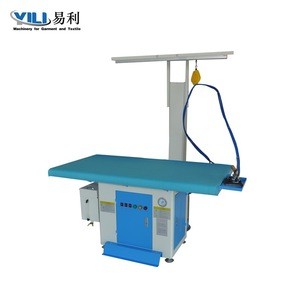 industrial clothes steam ironing table for garment manufacturer